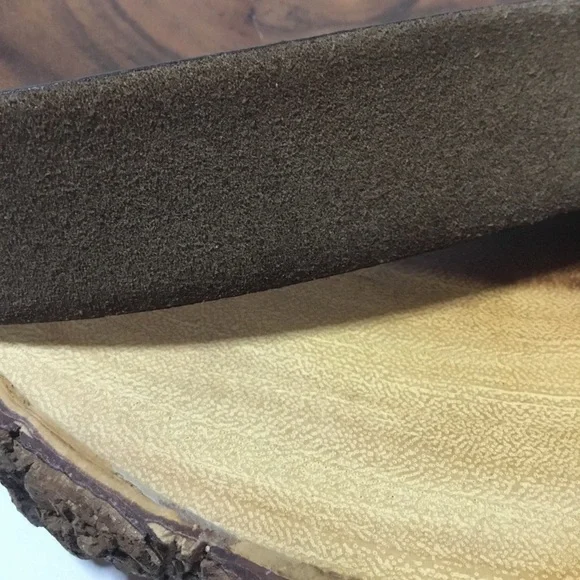 Massimo Dutti Women’s Brown Suede Leather Belt - Picture 3 of 7